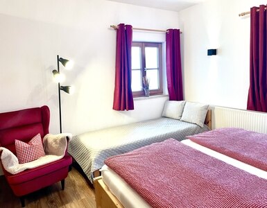 Bild-Appartement "Abendrot" Urlaub auf dem Bauernhof, Weyererhof, Samerberg